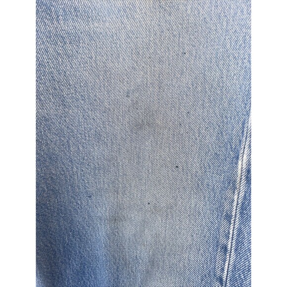 vintage LEVIS 501xx Jeans Button Fly 36x33 Mens USA Light Denim 90s *stain - Picture 7 of 12